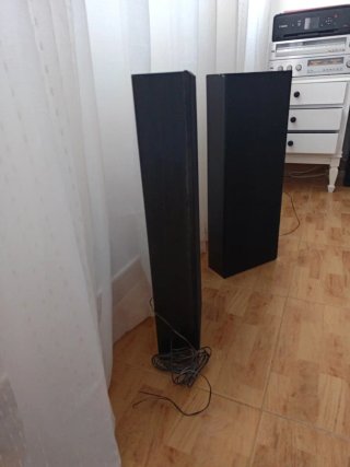Altavoces Vintage Negros