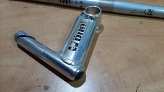 Manillar y potencia aluminio Kalloy UNO