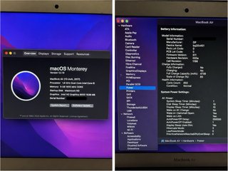 MacBook Air 13 2017 i5 8GB 256GB SSD Plata
