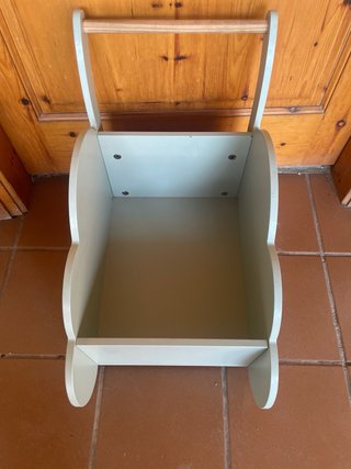Carro de madera infantil para juguetes