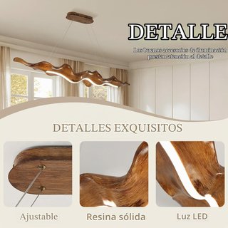Lámpara LED 68W con mando
