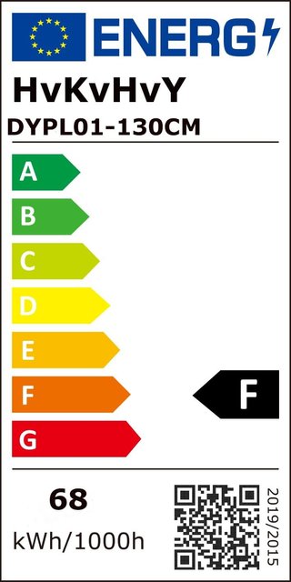 Lámpara LED 68W con mando
