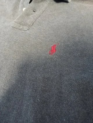 Polo Ralph Lauren Polo Grey 00's Vintage Embroider