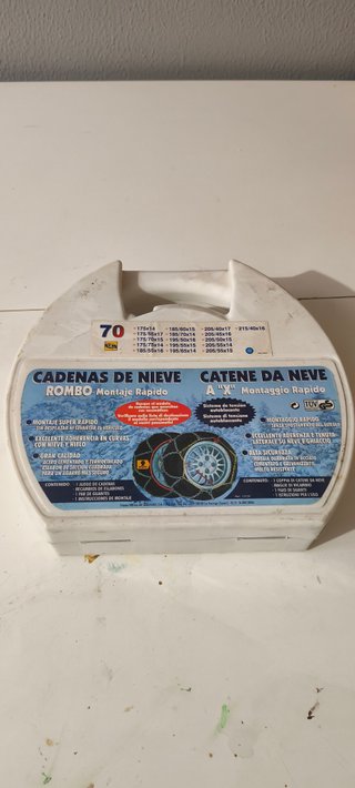 Cadenas para nieve coche 70. Sin envío.