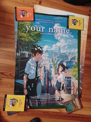 Póster Película Your Name.