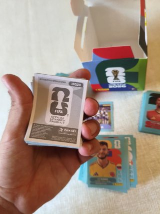 Caja cromos Panini Mundial 2026