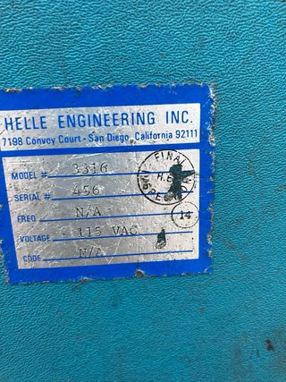 Telefonía Submarina Helle Engineering 3316