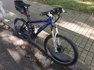 Bicicleta Trek Doble Suspensión Eléctrica