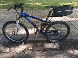 Bicicleta Trek Doble Suspensión Eléctrica