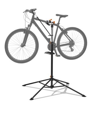 Soporte Reparación Bicicleta Negro/Naranja