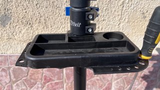 Soporte Reparación Bicicleta Negro/Naranja