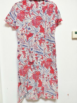 Vestido camisero Pilar Rueda TENCEL estampado flo