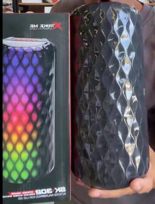 Altavoz STRIKE ME Negro Multicolor