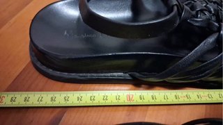 Sandalias Massimo Dutti Negras