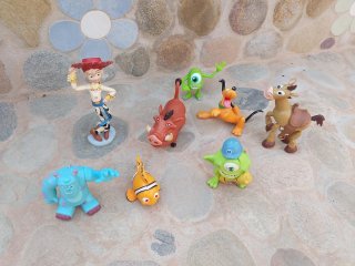 Figuras Disney Pixar varios personajes