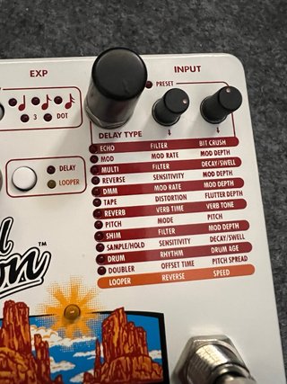 Pedal Electro-Harmonix Grand Canyon Delay EHX