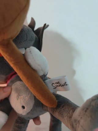 Peluche los Simpsons rasca gato Disney anime Game