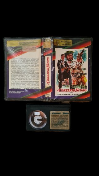Película BETA betamax El Corsario Negro