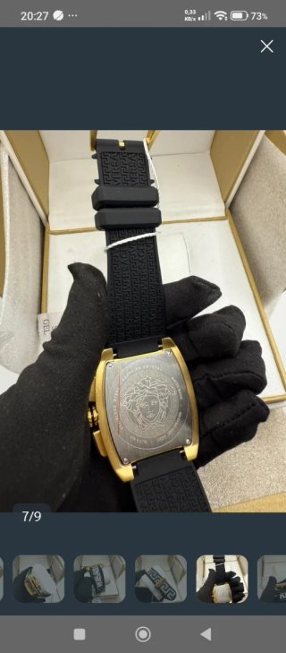 Orologio Versace Dorato Nuovo