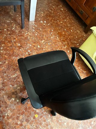 Silla de estudio negra