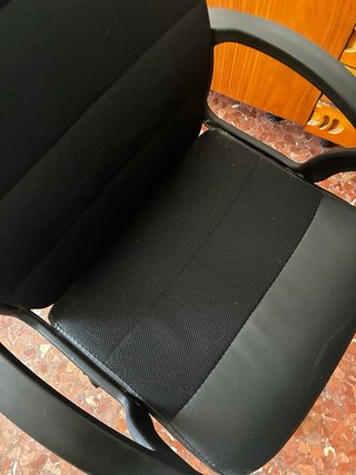 Silla de estudio negra