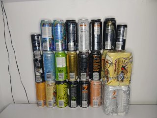 Collezione di lattine Monster Energy