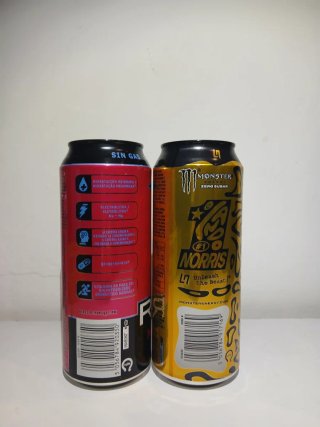 Collezione di lattine Monster Energy