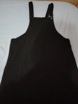 Peto negro finito vaquero elástico