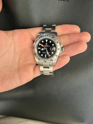 Rolex Explorer II Nero/Argento