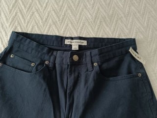 Pantalones azules corte recto talla w32 L 33