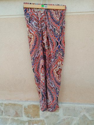 Pantalón largo estampado
