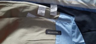 Faldas negras y azules