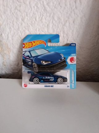 Hot Wheels Subaru BRZ Azul 3/5