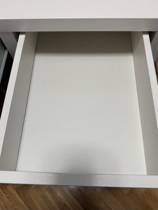 Escritorio blanco Ikea Micke