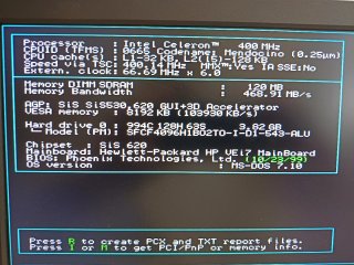 Placa base HP Vectra Vei7