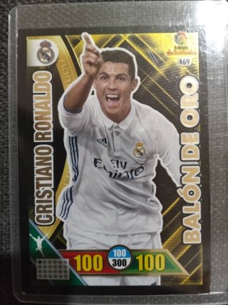 Cromo Cristiano Ronaldo Balón de Oro 469