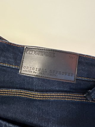 Pantalones Moto Oxford Azules