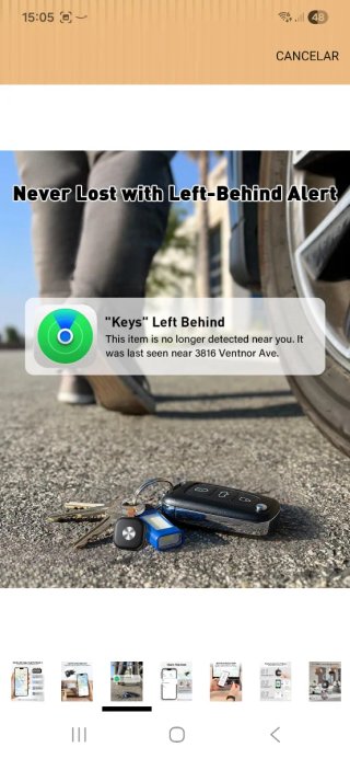 4 Localizadores Inteligentes Bluetooth nuevo a est
