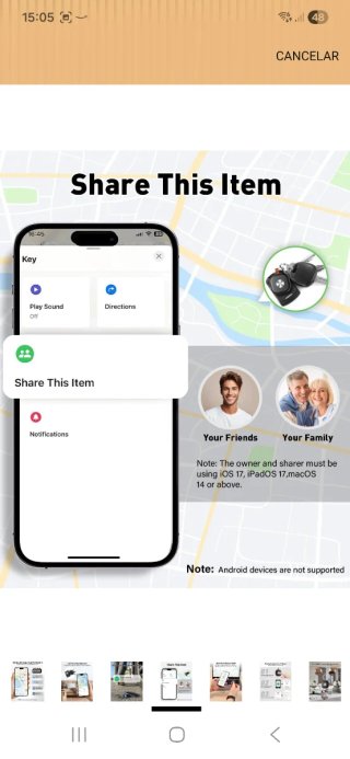 4 Localizadores Inteligentes Bluetooth nuevo a est