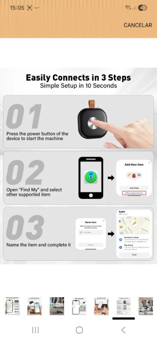 4 Localizadores Inteligentes Bluetooth nuevo a est