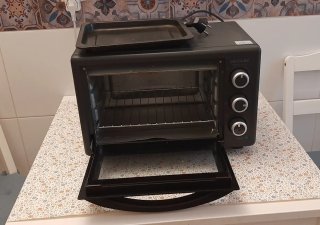 Horno sobremesa Cecotec negro