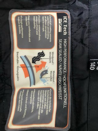 Chaqueta Esquí Icepeak Talla 140cm.