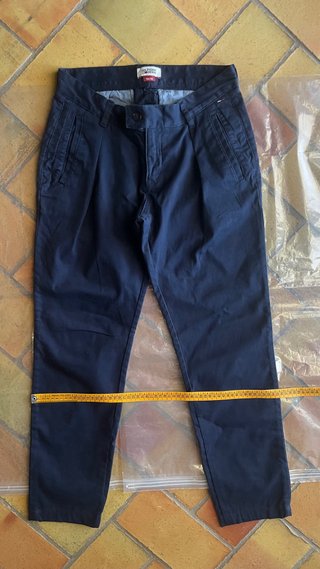 Pantaloni Tommy Hilfiger Uomo Blu Taglia 34/34