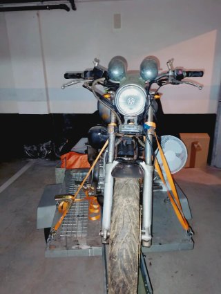 Yamaha Virago 1100 entera
