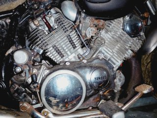 Yamaha Virago 1100 entera