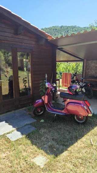 Vespa PK 125 XL Scooter Rosa/Morado