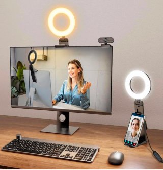 Aro de Luz LED para Portátil y Movil