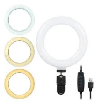 Aro de Luz LED para Portátil y Movil