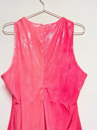 Vestido Desigual rosa de lentejuelas – Nuevo