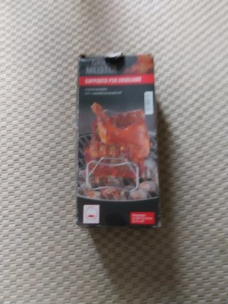 Soporte Asador Grill Meister Acero Inoxidable